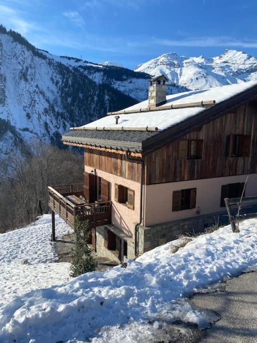 Chalet 6 Chambres A 3 Min Des Pistes Des 3 Vallees St Martin De Belleville Saint-Martin-de-Belleville Esterno foto