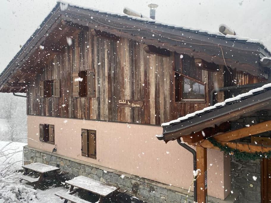 Chalet 6 Chambres A 3 Min Des Pistes Des 3 Vallees St Martin De Belleville Saint-Martin-de-Belleville Esterno foto