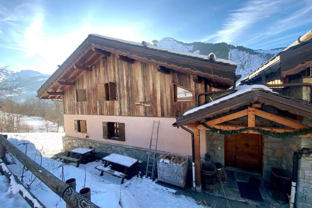 Chalet 6 Chambres A 3 Min Des Pistes Des 3 Vallees St Martin De Belleville Saint-Martin-de-Belleville Esterno foto